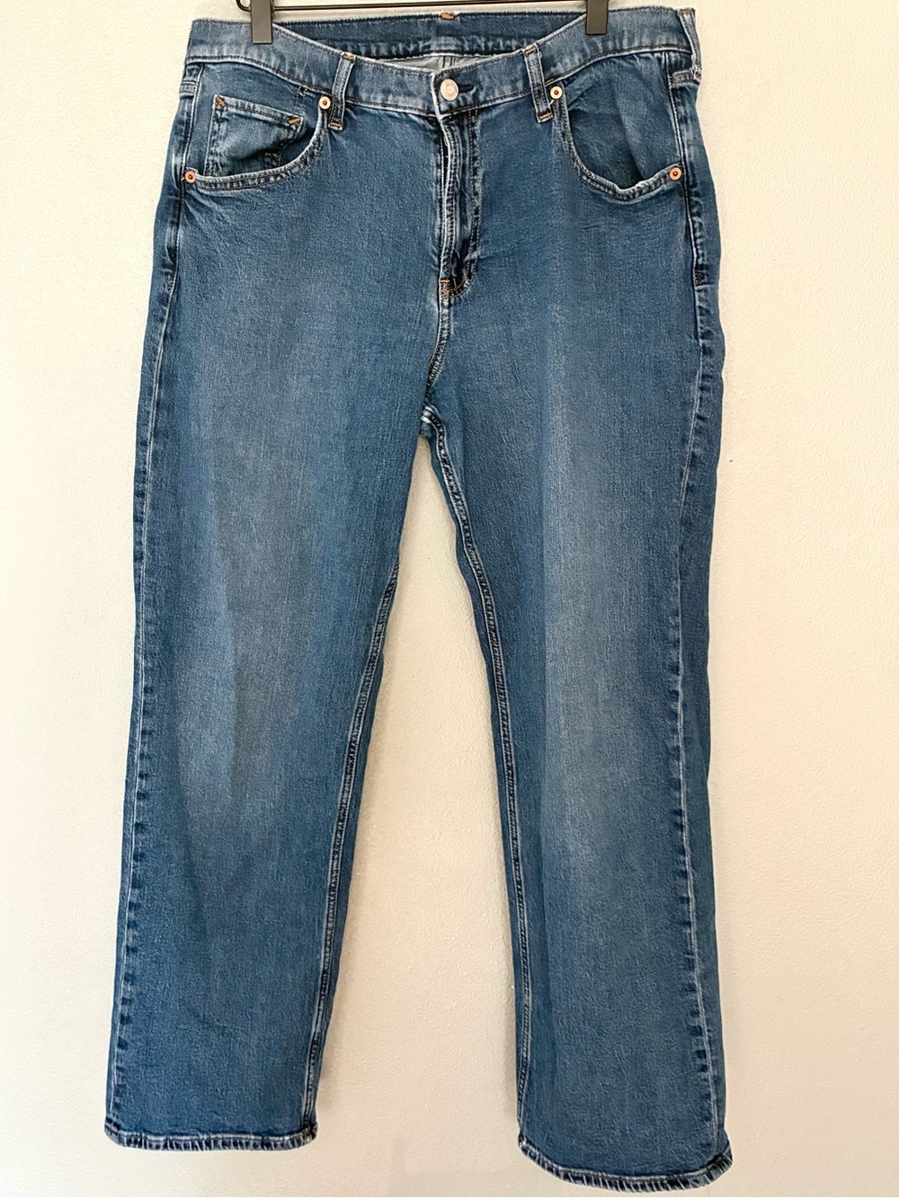 GAP 90s Loose Wide Rise Jeans Medium Wash Denim Women’s 32 14R